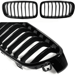 BMW 4 Serisi F32 Ön Panjur Takımı Piano Black