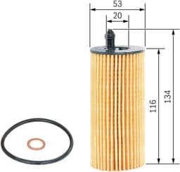 Bmw 1 Serisi 116i 118i F20 B38 Yağ Filtresi | BOSCH F026407205