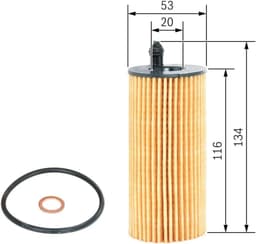 Bmw 2 Serisi 218i 220d F22 B38 B48 B37 Yağ Filtresi | BOSCH F026407205