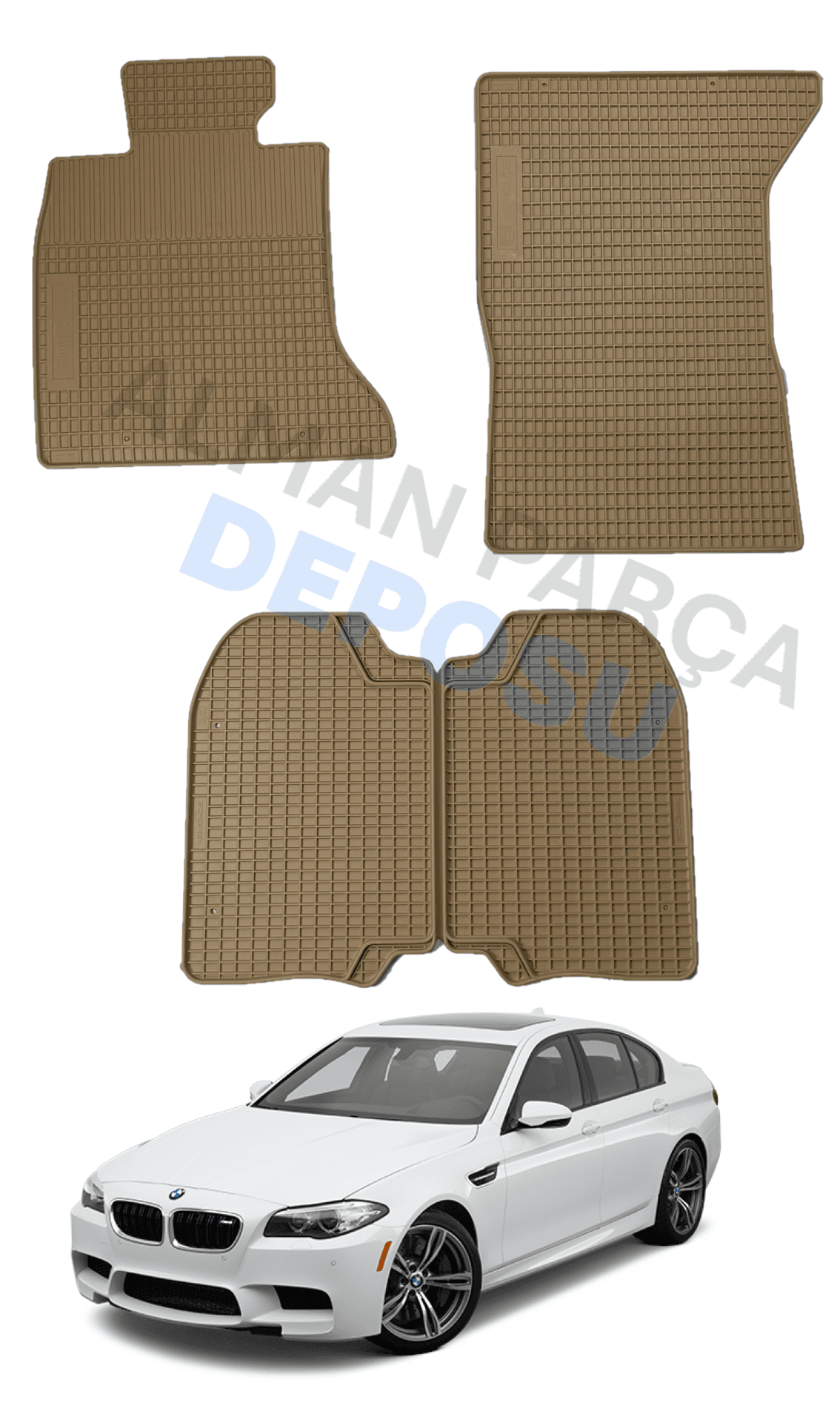 Bmw 5 Serisi 2009-2016 F10 Lastik Paspas Bej Koku Yapmaz Orijinal Kesim Schönek