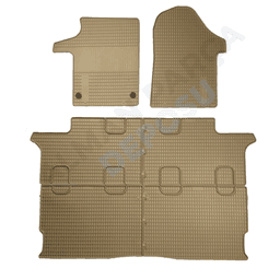 Mercedes Vito Serisi 2014- W447 Lastik Paspas Bej 6 Parça Koku Yapmaz Orijinal Kesim Schönek