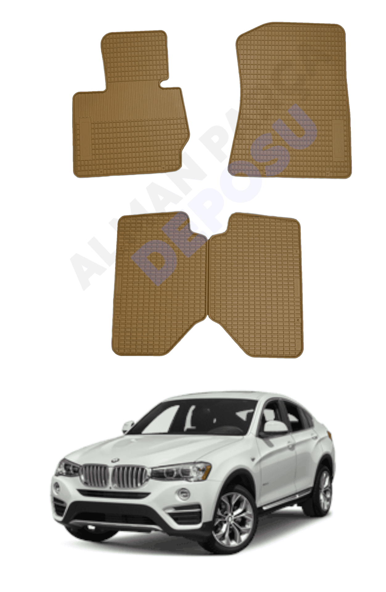 Bmw X4 Serisi F26 2013-2018 F26 Lastik Paspas Bej Koku Yapmaz Orijinal Kesim Schönek