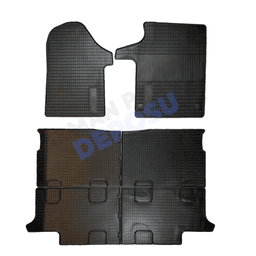 Mercedes W447 Lastik Paspas Siyah 6 Parça Koku Yapmaz Orijinal Kesim Schönek