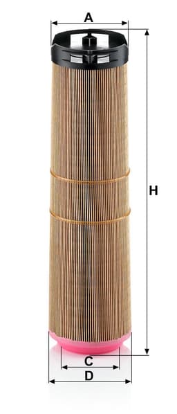 Mercedes E Serisi W211 E 200 CDI OM646 Hava Filtresi | MANN C12178/2