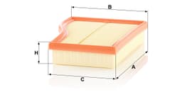 Mercedes GLB X247 200 Mild-Hybrid M282 Hava Filtresi | MANN C26017