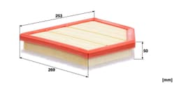 BMW X1 Serisi U11 M35i B48 Hava Filtresi | MANN C 27128