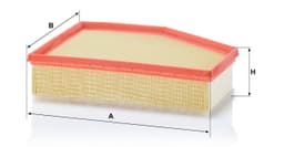 BMW 7 Serisi G11 730d B57 Hava Filtresi | MANN C 28037