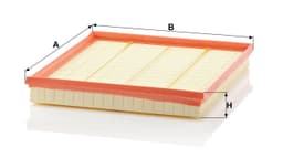 BMW 7 Serisi F01-F02 740i N54 Hava Filtresi | MANN C 28125