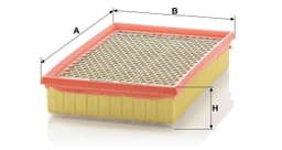 BMW 7 Serisi E65 730i N52 Hava Filtresi | MANN C 30153/1