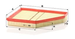 BMW X5 E70 4.8i N62 Hava Filtresi | MANN C 3090