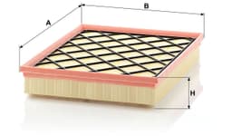 BMW X5 E70 3.0 sd M57 Hava Filtresi | MANN C 33001