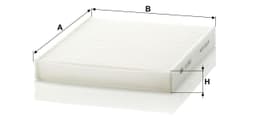 BMW 7 Serisi F01-F02-F03-F04 730 d N57 Polen Filtresi | MANN CU 2533-2