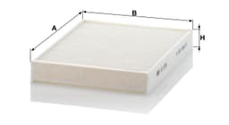 BMW 5 Serisi E39 525 tds M51 Polen Filtresi | MANN CU 2736-2