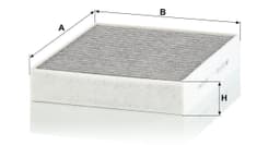 BMW 3 Serisi F30, F31 318i B38 Polen Filtresi | MANN CUK 25001