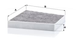 Mercedes E Serisi W211 E 200 Kompressor M271 Polen Filtresi | MANN CUK3172