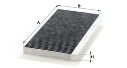 BMW X5 E53 4.6 is HP M62 Polen Filtresi | MANN CUK 5366