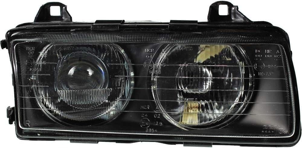 BMW 3 Serisi E36 Ön Sol Far Beneksiz Mercekli | DEPO 444-1110L-LD-EO