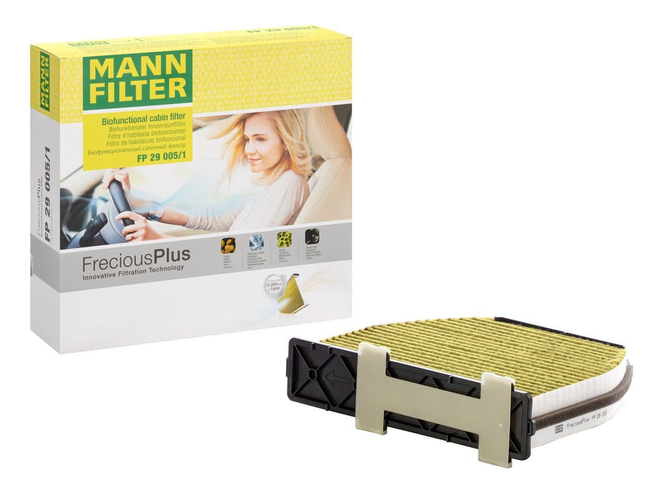 Mercedes GLK X204 GLK 350 CDI BlueEFFICIENCY OM642 Polen Filtresi | MANN FP29005/1