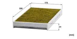 BMW 5 Serisi E60/61 525 d M57 Polen Filtresi | MANN FP 3139