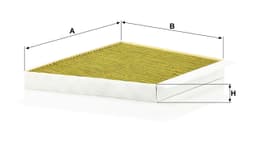 Mercedes E Serisi W211 E 200 Kompressor M271 Polen Filtresi | MANN FP3172