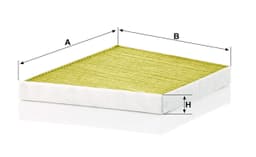 Mercedes E Serisi W211 E 200 CDI OM611 Polen Filtresi | MANN FP3172/1