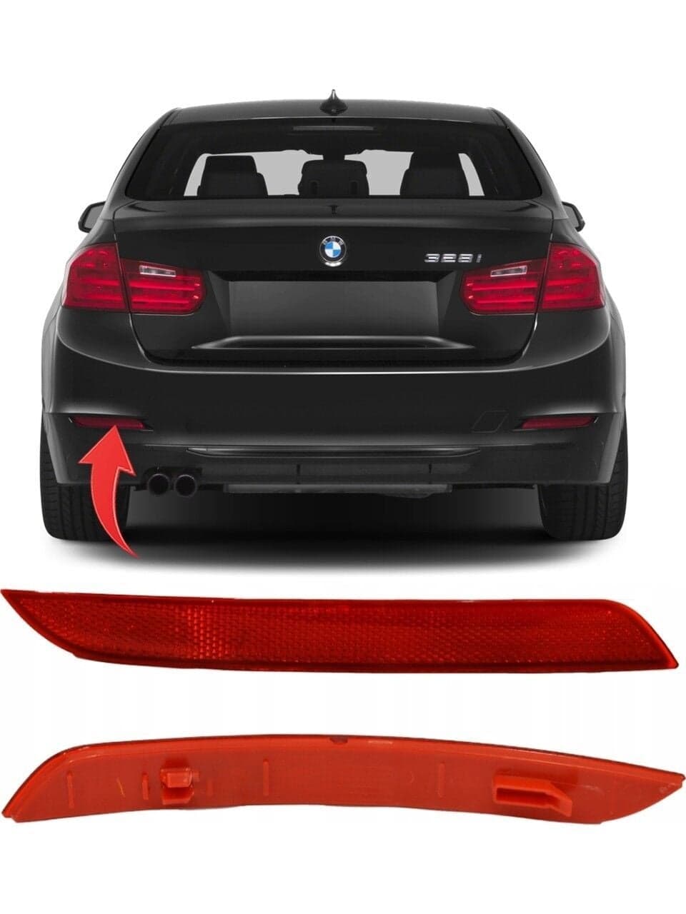 Bmw F36 Reflektör Arka Tampon Sol | GKL 340278