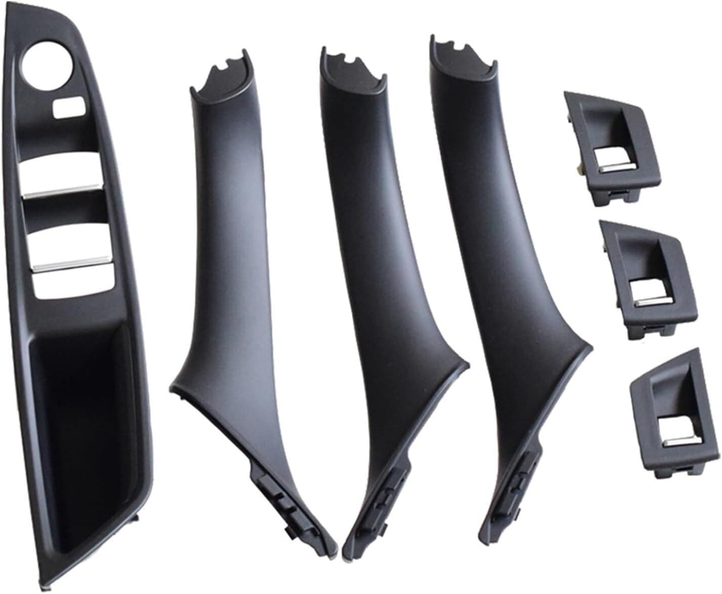 Bmw F10 Kapı Kol Tutamak Seti Ayna Katlamasız 7 Parça Siyah | GKL 340715