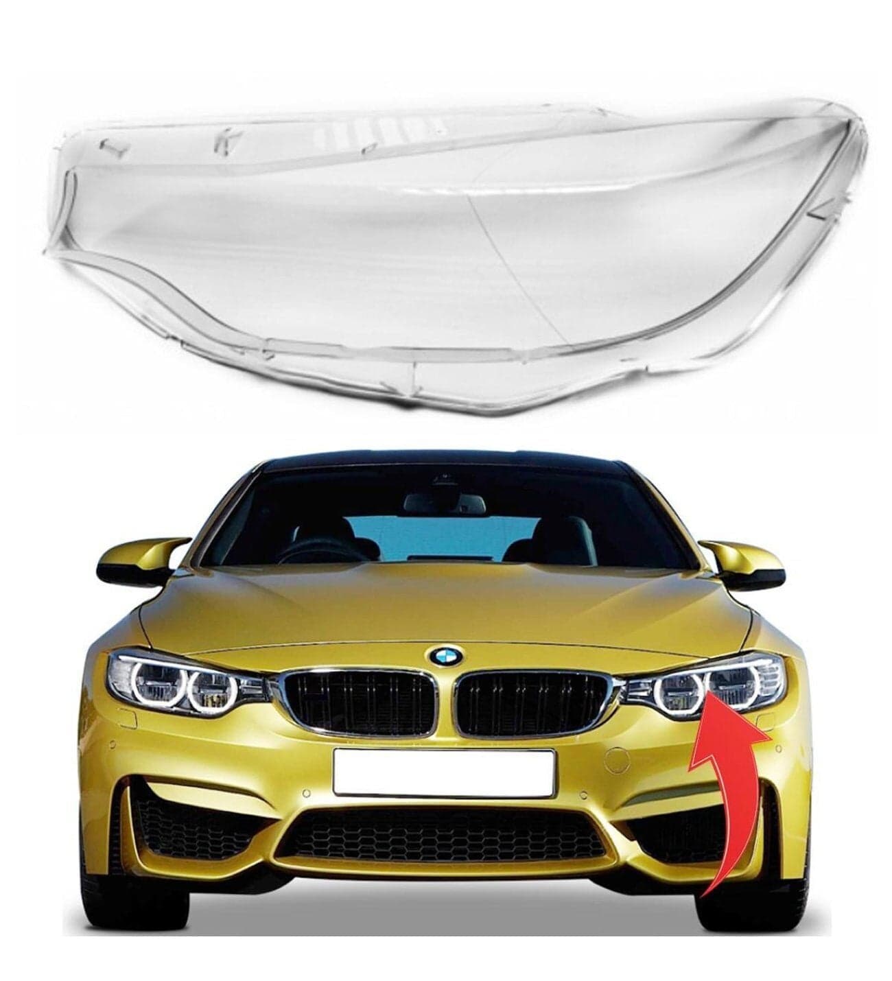Bmw 4 Serisi F36 2014-2018 Far Camı Sol | GKL 340830