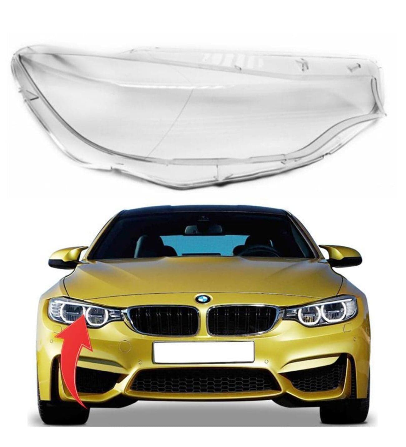 Bmw 4 Serisi F32 2013-2018 Far Camı Sağ | GKL 340831