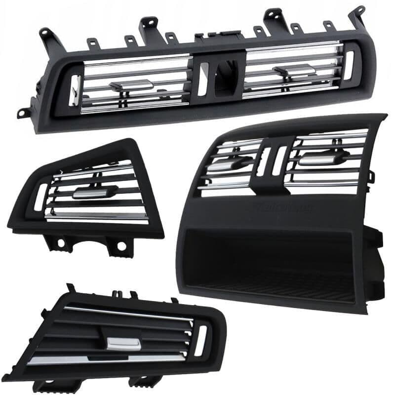 Bmw F10 Kalorifer Izgarası Krom 4 Parça Set | GKL 341616