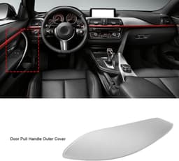 Bmw F32 Kapı Tutamak Kaplaması Ön-Arka Sol (Gri) | GKL 342608