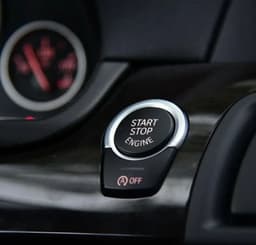 Bmw F01 Start Stop Düğme Kapağı Siyah | GKL 342847