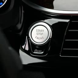 Bmw F01 Start Stop Düğme Kapağı Gümüş | GKL 342849