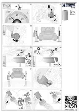 Bmw E60 M47N Yağ Filtresi | HNG E32H D26