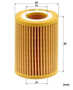 BMW 3 Serisi F30, F31 316i N13 Yağ Filtresi | MANN HU 7003X