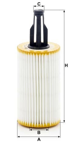 Mercedes E Serisi W212 E 350 BlueEFFICIENCY M276 Yağ Filtresi | MANN HU7025Z