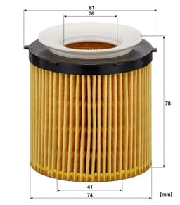 BMW 3 Serisi F30 335i N55 Yağ Filtresi | MANN HU 8002Y