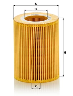 BMW 3 Serisi E46/5 325 ti compact M52 Yağ Filtresi | MANN HU 925/4X