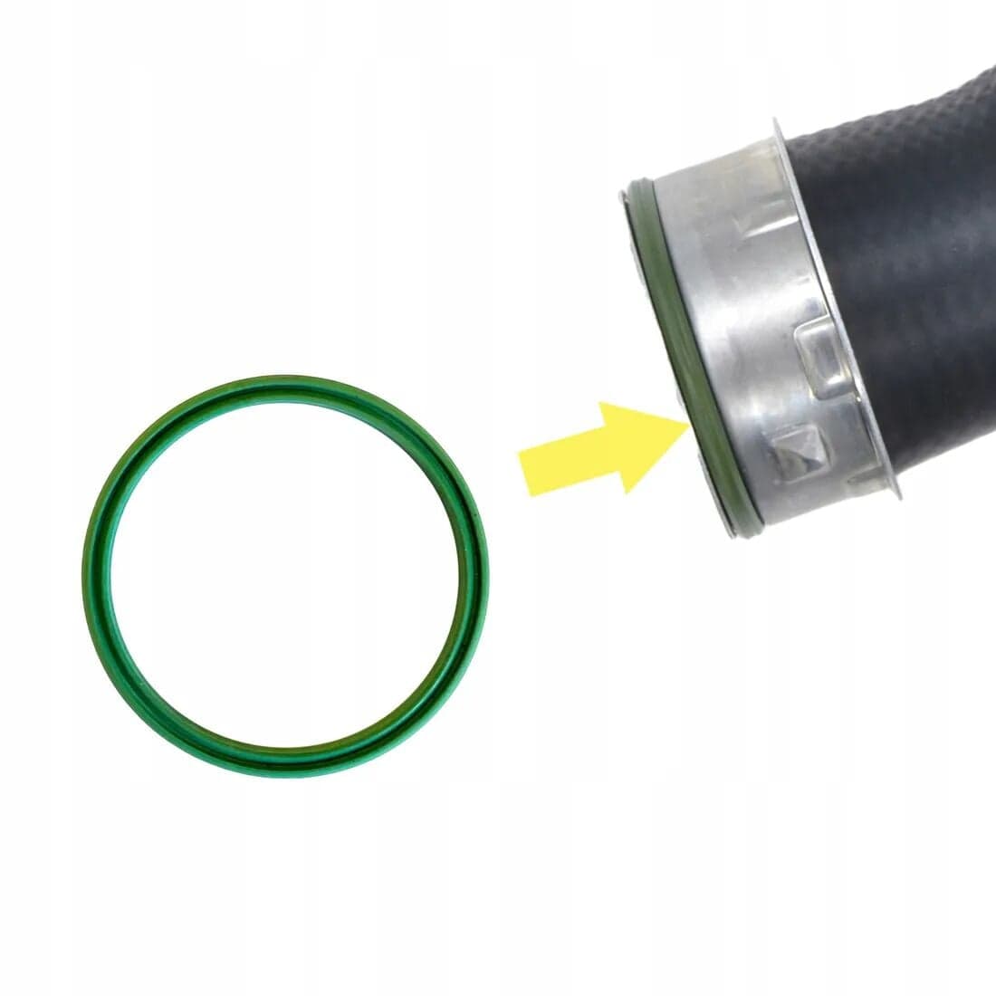 BMW E60 M57N2 İntercooler Turbo Hortumu Oringi | İBRAŞ 35073