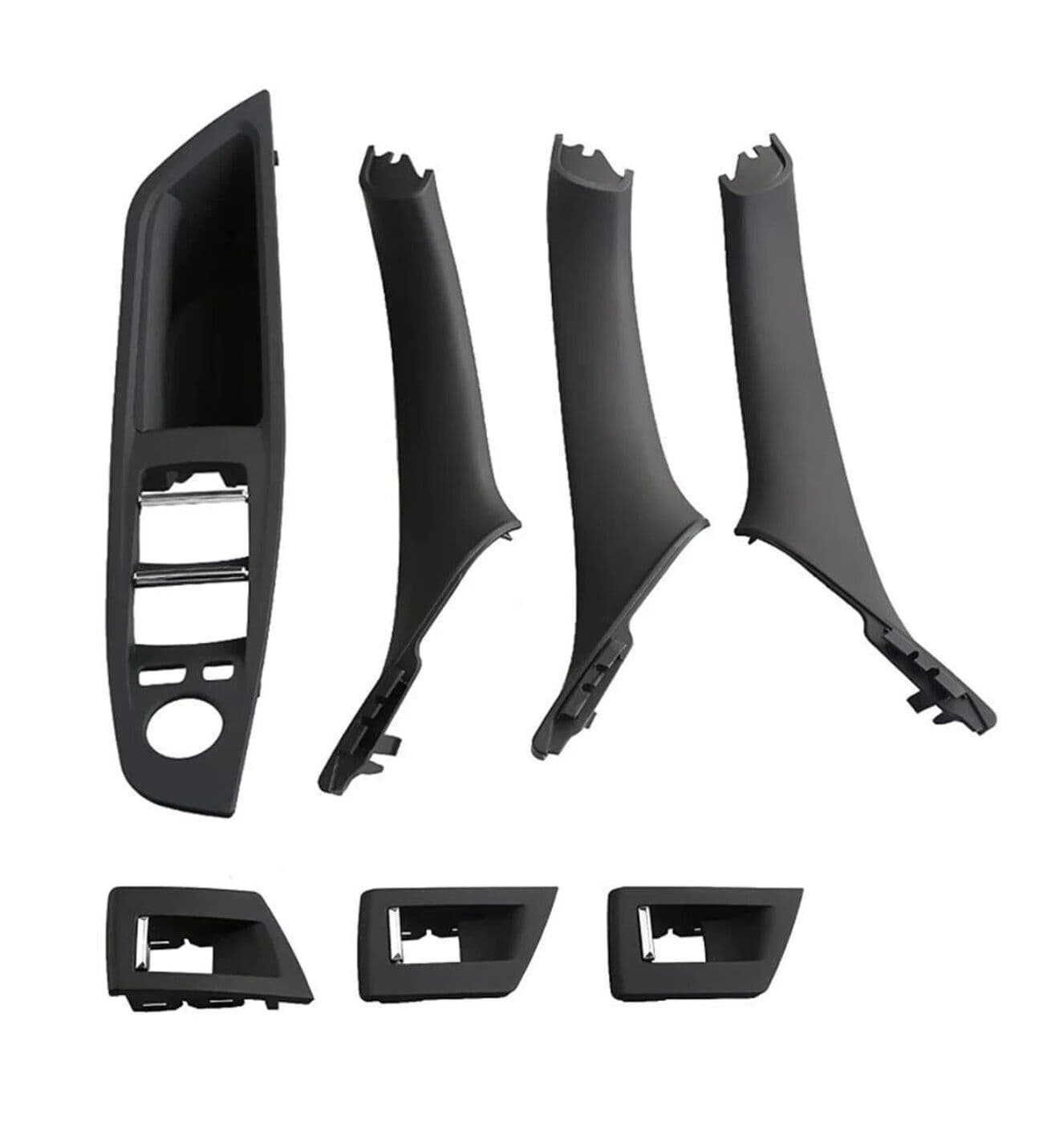 Bmw 5 F10 Kapı Tutamak Seti - Siyah | ITHAL 51417225875