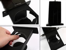 Bmw E60 E61 Lci Bardaklık Ön Sağ (Siyah) | ITHAL 51459125626