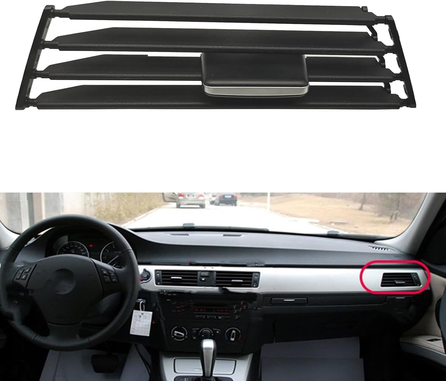 BMW 3 Serisi E90 Ön Sağ Kalorifer Izgarası | ITHAL 64229130460