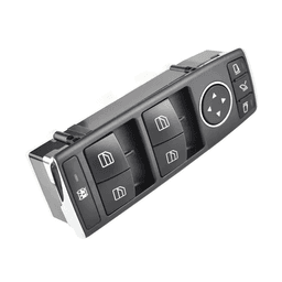 Mercedes W204 Cam Açma Düğmesi Ayna Katlamalı Ön Sol | KRAW AN-552