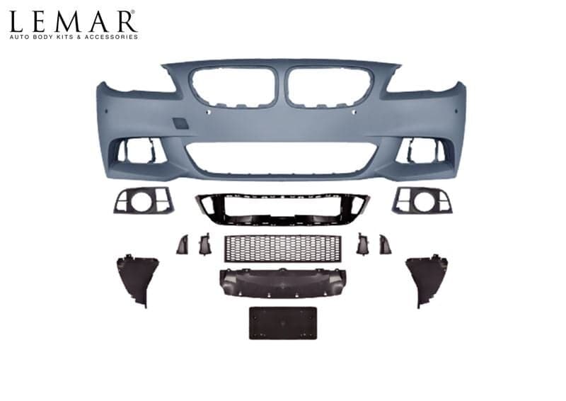 BMW 5 Serisi F10 Tampon Ön Komple M Tech 2014-17 Kürek Bakalitli | LEMAR 51118058990