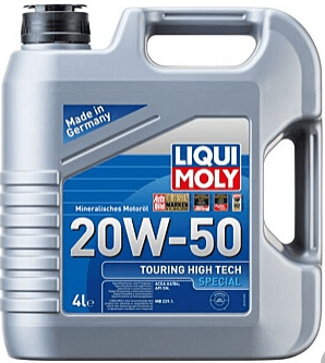 Liqui Moly Touring High Tech Special Motor Yağı 20W-50 (4 Litre) | LQM-21591