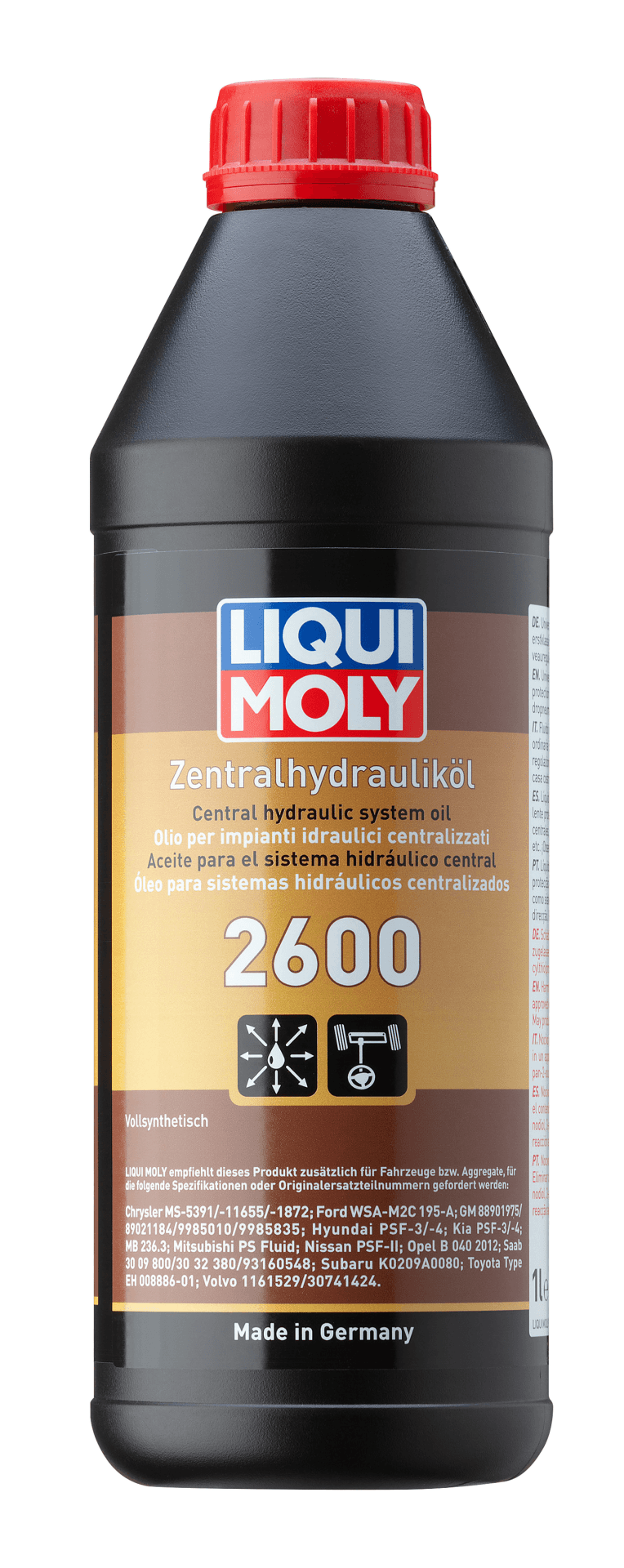 Liqui Moly Merkezi Sistem Hidrolik Yağı 2600 (1 Litre) | LQM-21603