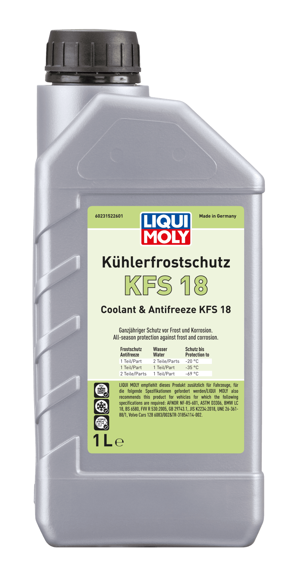 Liqui Moly Konsantre Antifriz KFS 18  (–69°C) (1 Litre) | LQM-23152