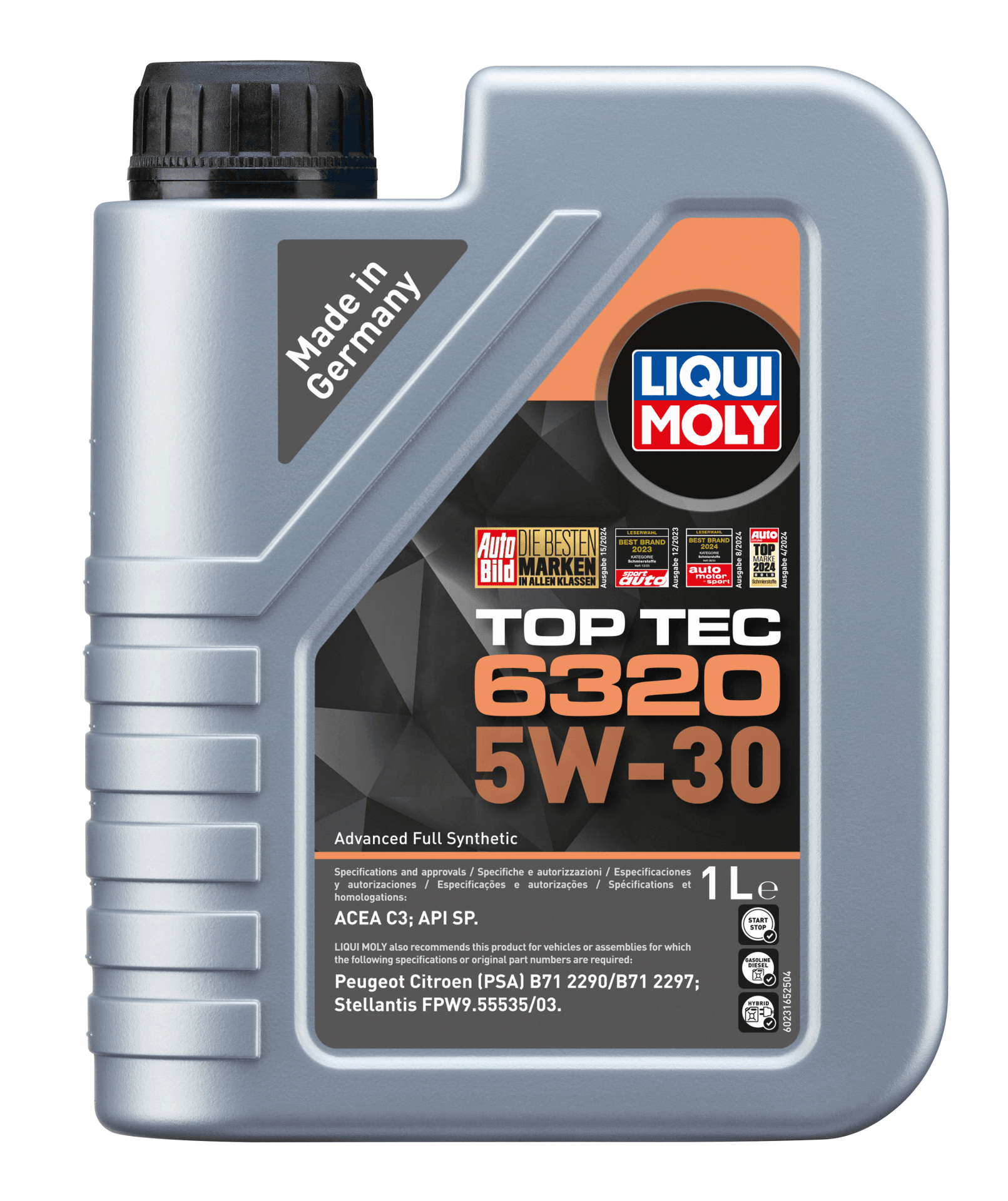 Liqui Moly Top Tec 6320 5W-30 (1 Litre) | LQM-23165