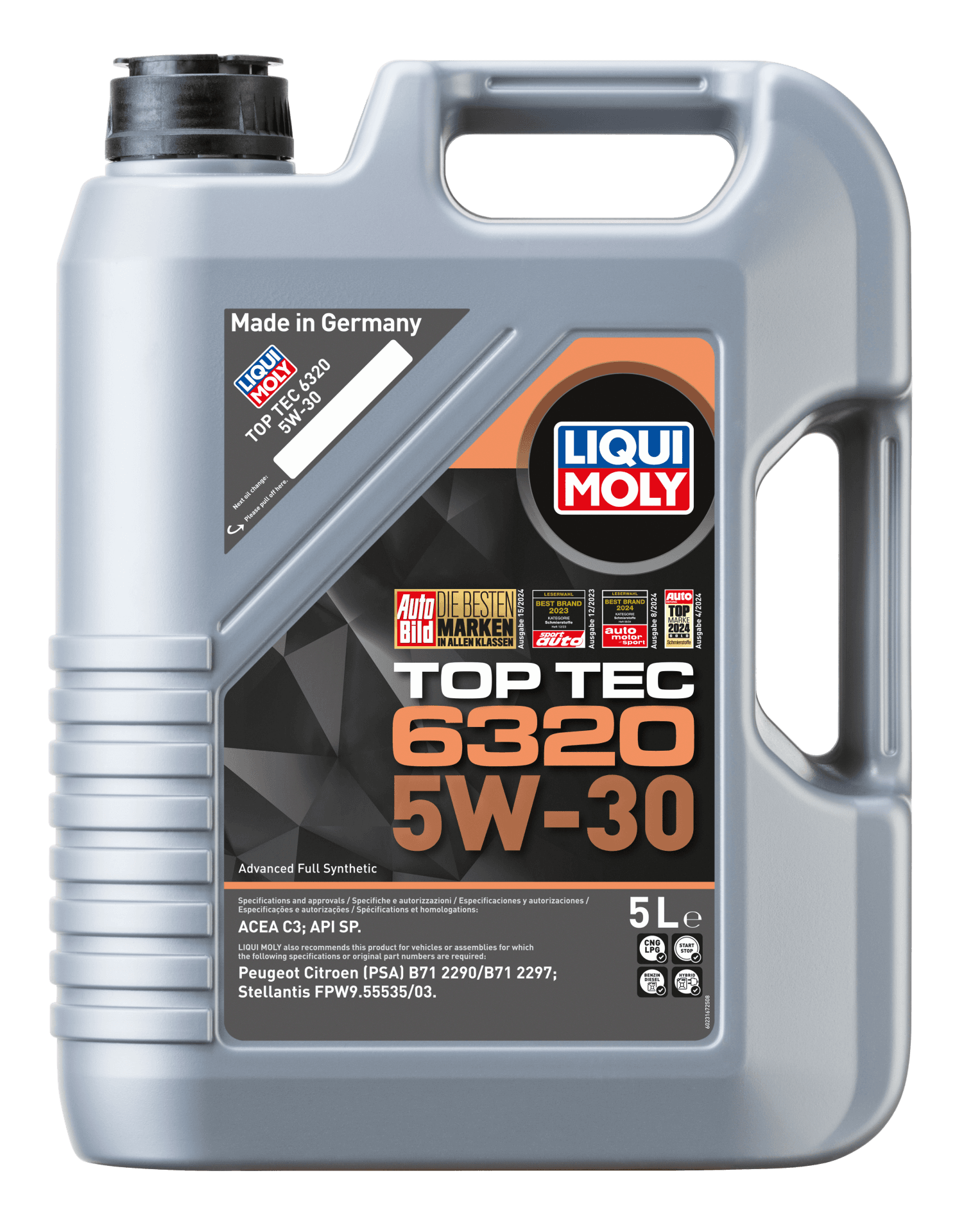 Liqui Moly Top Tec 6320 5W-30 ( 5 Litre ) | LQM-23167