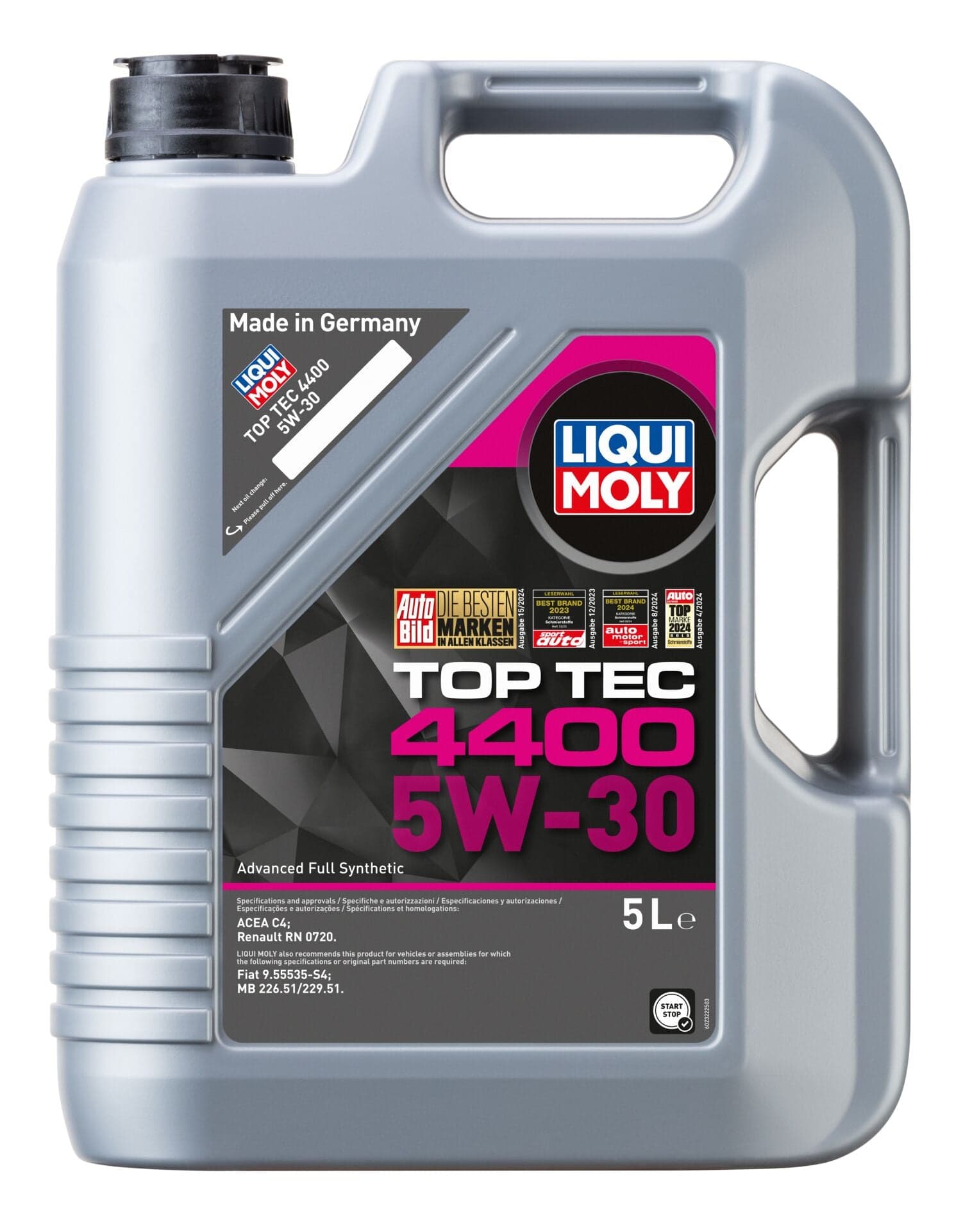 Liqui Moly Top Tec 4400 5W30 Motor Yağı 5 Litre | LQM-2322